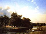 Albert Bierstadt Famous Paintings - Westphalia